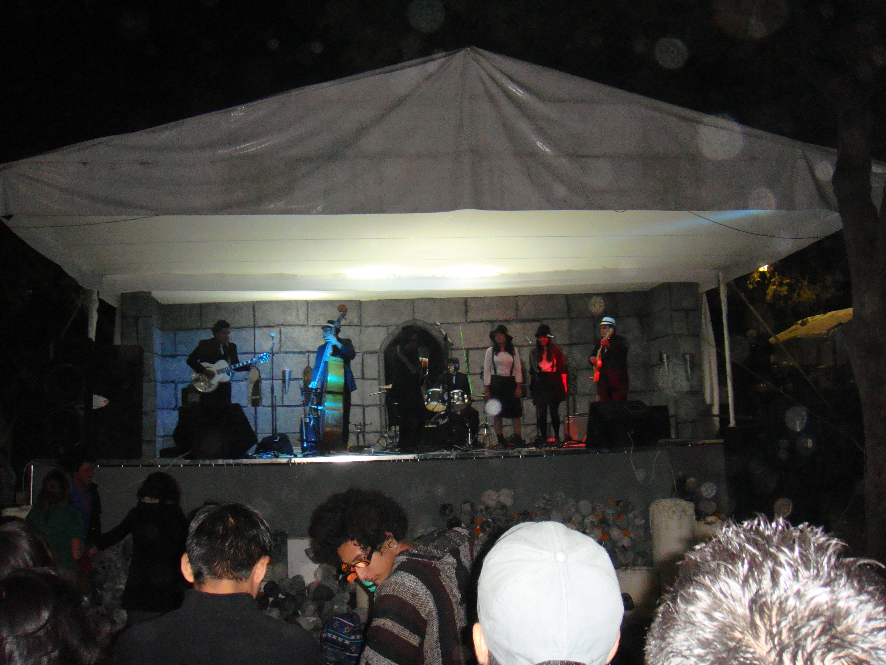 Cotton's Band en la megaofrenda 2012